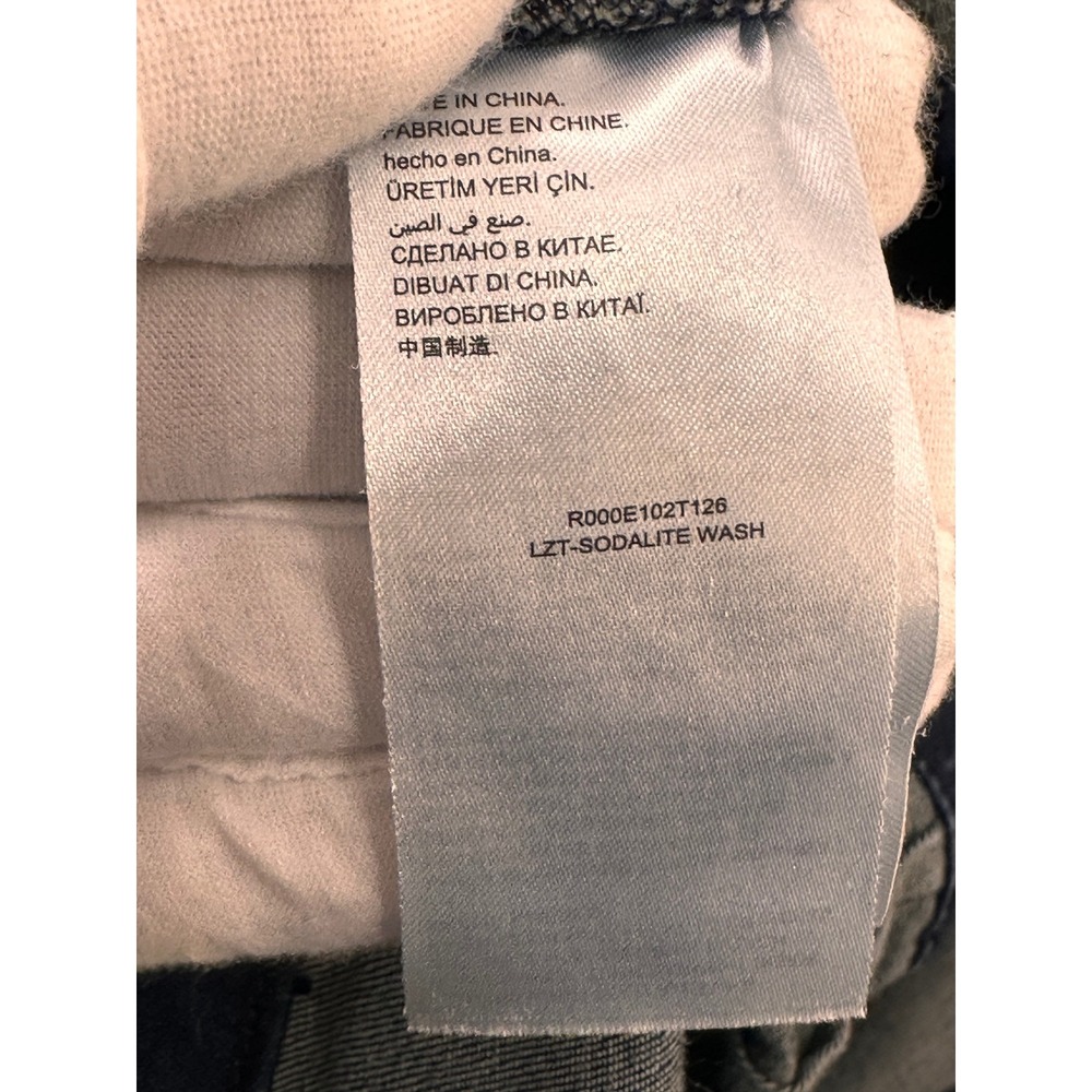 bebe Dark Blue Denim V-Neck Jumpsuit - Picture 13 of 16